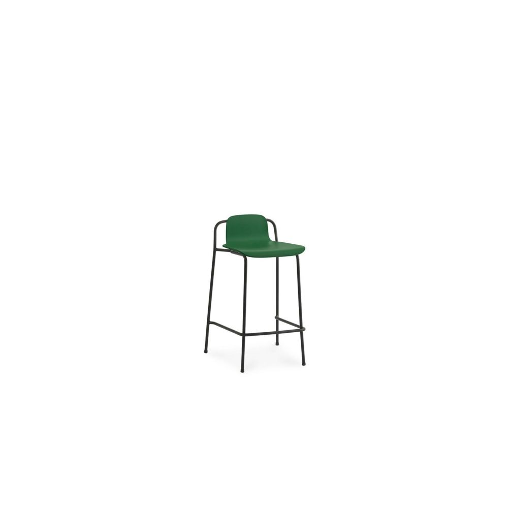Normann Copenhagen - Chaise de Bar Studio - vert - H 65 cm - Tabourets