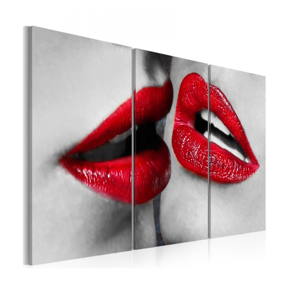 Artgeist - Tableau - Hot lips 90x60 - Tableaux, peintures