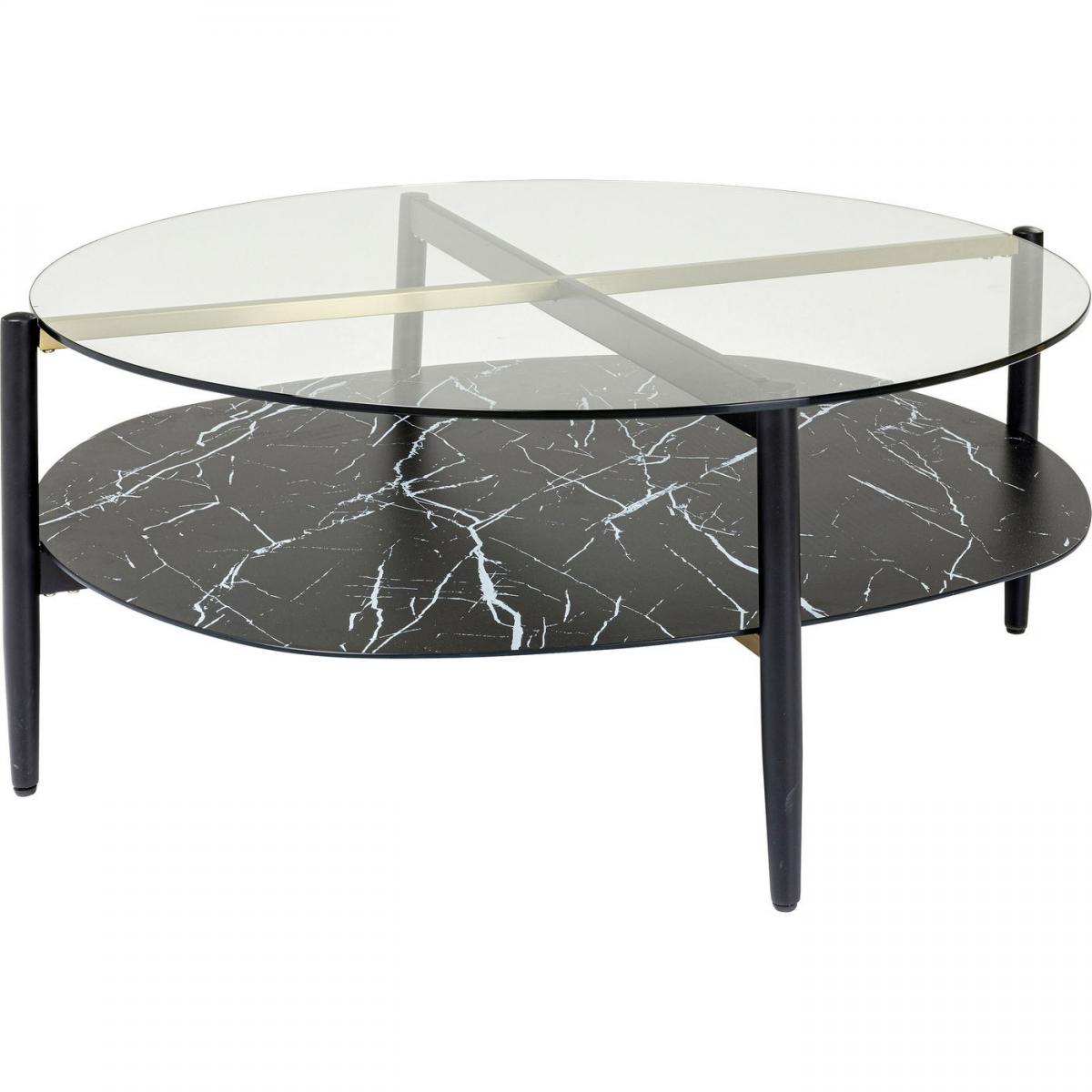 Karedesign - Table basse Noblesse ovale 97x91cm Kare Design - Tables basses