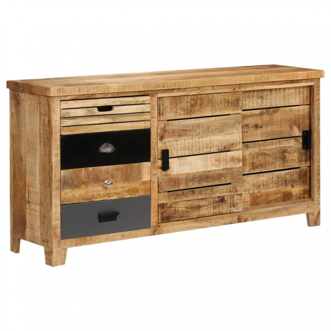 Helloshop26 - Buffet bahut armoire console meuble de rangement bois de manguier solide 160 cm 4402074 - Consoles