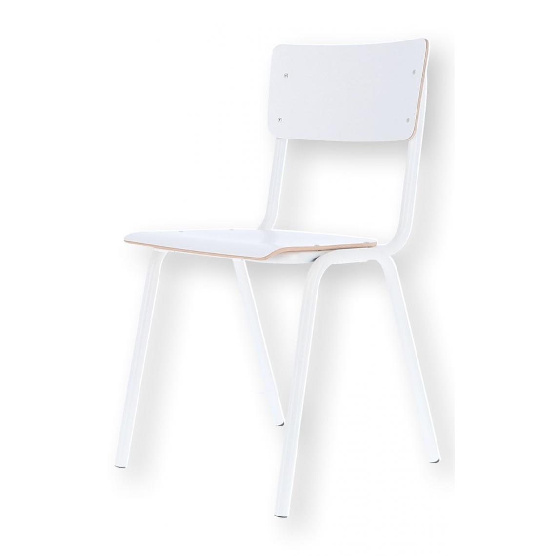 Jan Kurtz - Chaise Zero - blanc/blanc - Chaises