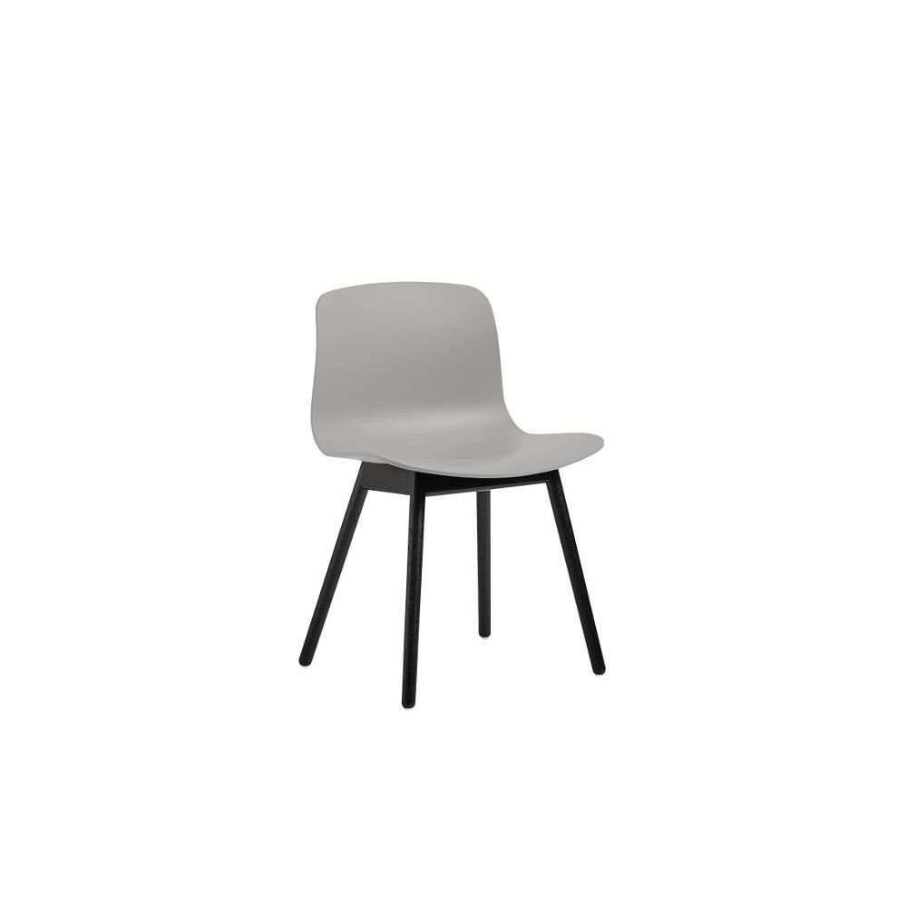Hay - About a Chair AAC 12 - décapé noir - gris béton - Chaises