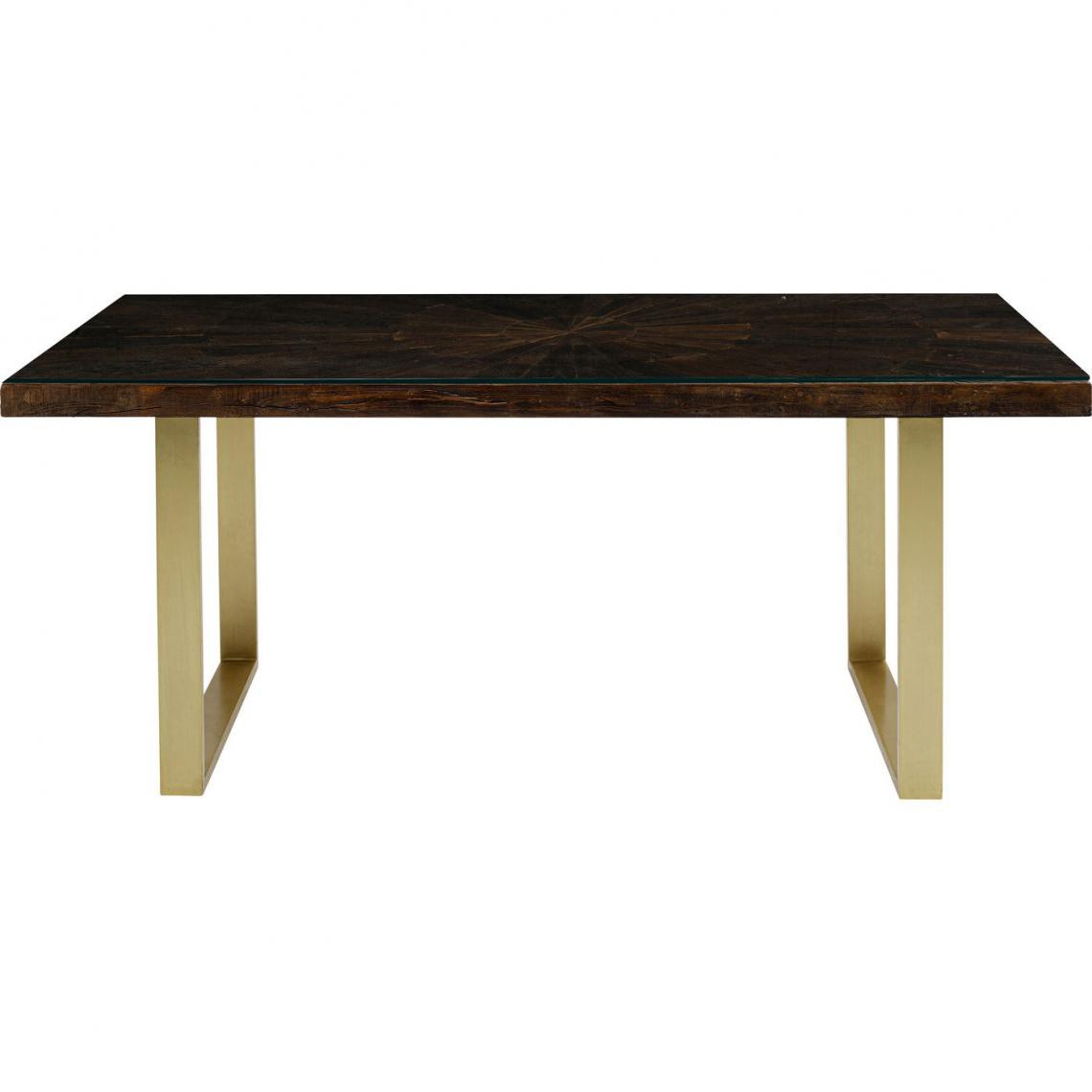 Karedesign - Table Conley pieds laiton 180x90cm Kare Design - Tables à manger
