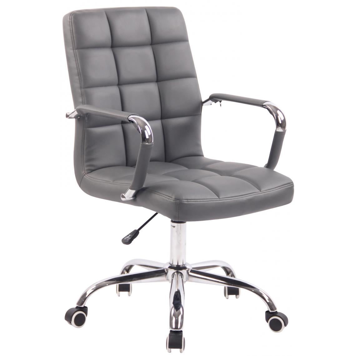 Icaverne - Magnifique Chaise de bureau gamme Helsinki couleur gris - Chaises