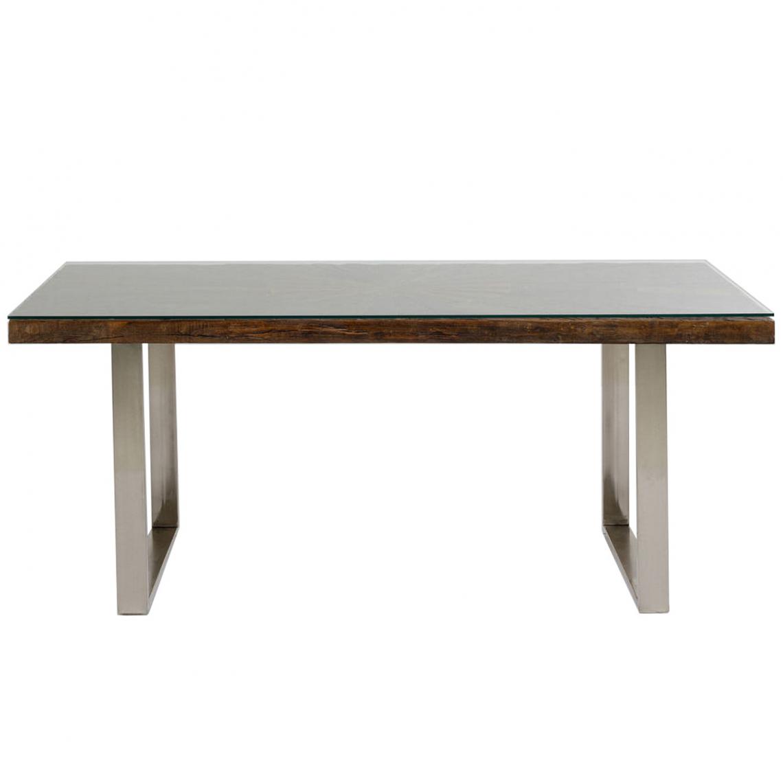 Karedesign - Table Conley 180x90cm pieds chromés Kare Design - Tables à manger