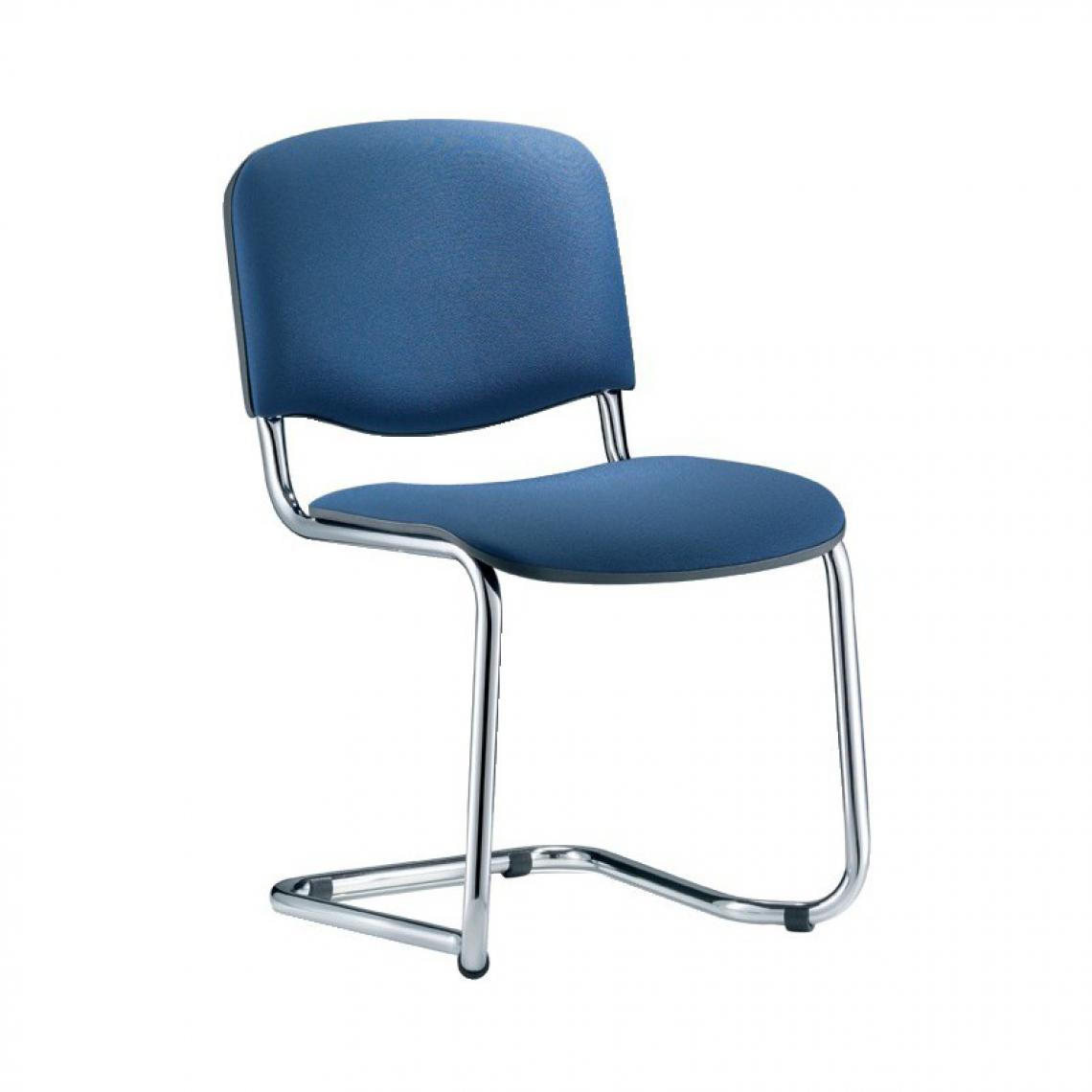 marque generique - Chaise ISO swing chrom/noir (Par 3) - Chaises