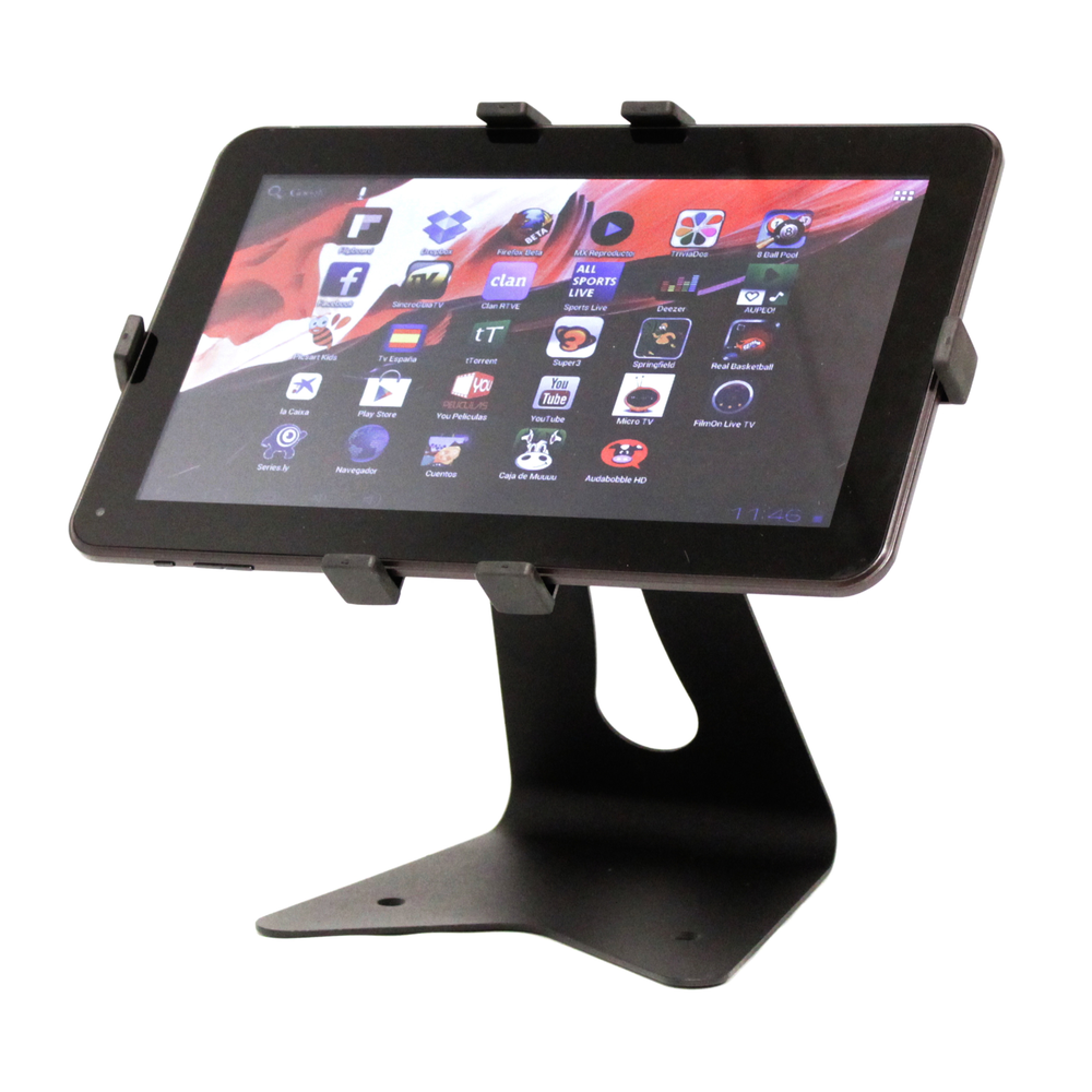 Bematik - Support métallique pour iPad et tablette Android universelle - Meubles TV, Hi-Fi