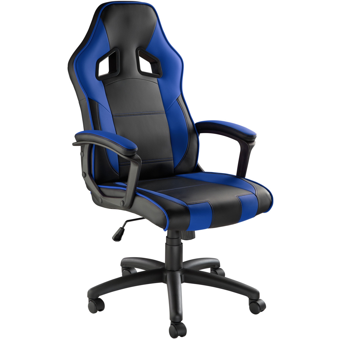 Tectake - Chaise gamer SENPAI - noir/bleu - Chaises
