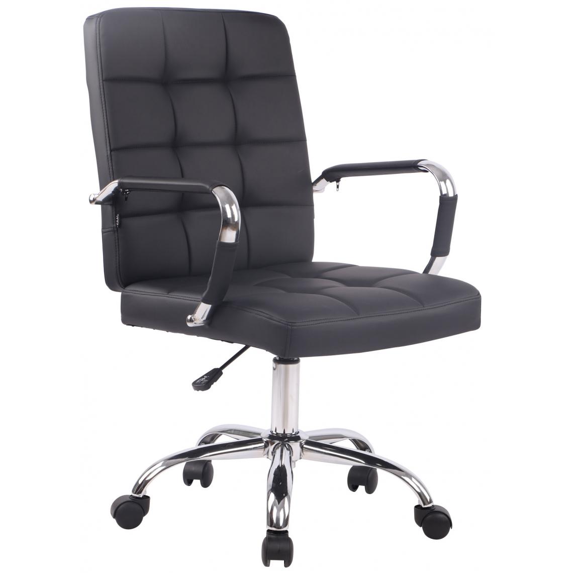 Icaverne - Moderne Chaise de bureau reference Helsinki PRO simili cuir couleur noir - Chaises