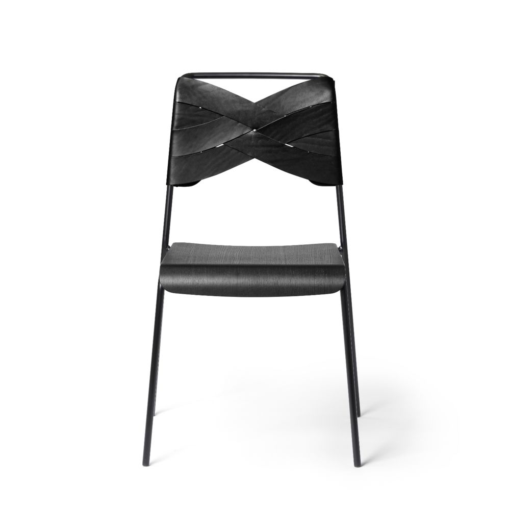 Design House Stockholm - Chaise Torso - noir - Bois noir - Tabourets