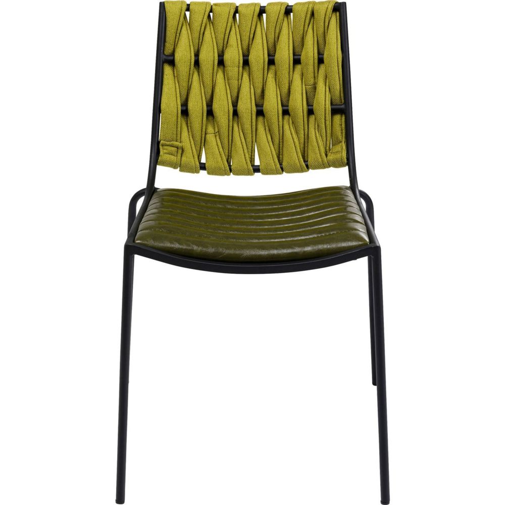Karedesign - Chaise Two Face verte Kare Design - Chaises
