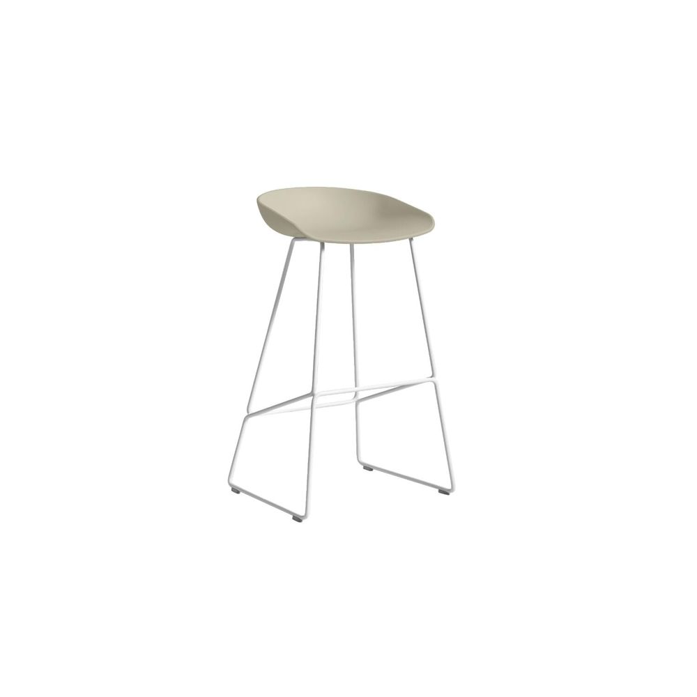Hay - About a Stool AAS38 - 85 cm - blanc - vert pastel - Tabourets