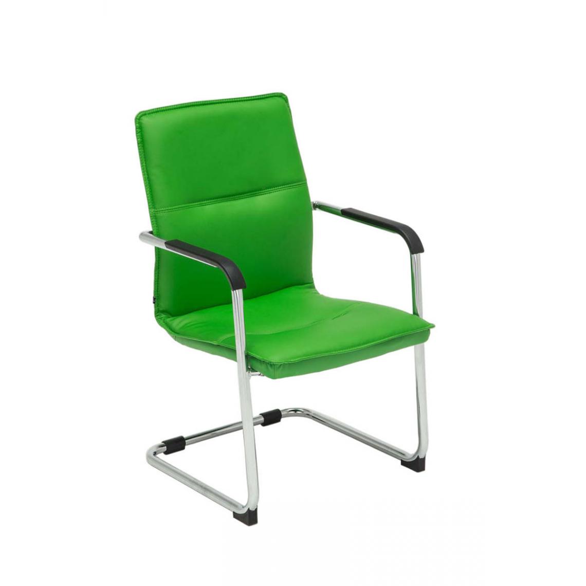 Icaverne - Inedit Chaise visiteur categorie Zagreb couleur vert - Chaises