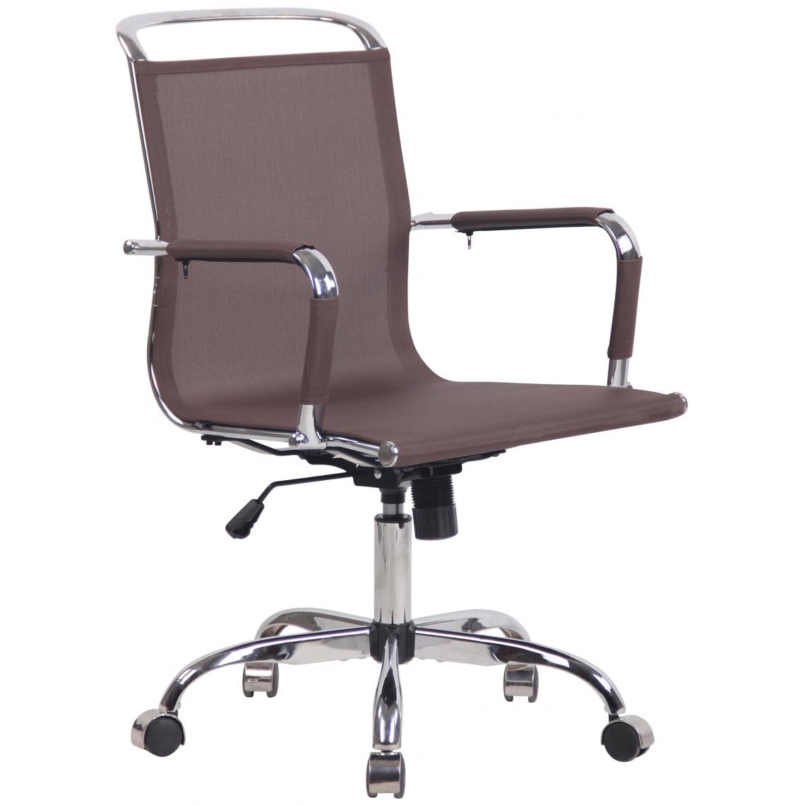 Icaverne - Chic Chaise de bureau categorie Monrovia Mesh couleur marron - Chaises