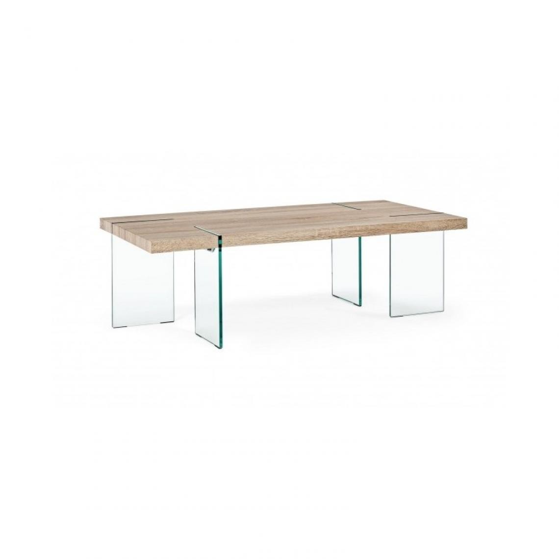 Webmarketpoint - Tom Table basse rectangulaire pour salon 120x60x38h cm - Tables à manger