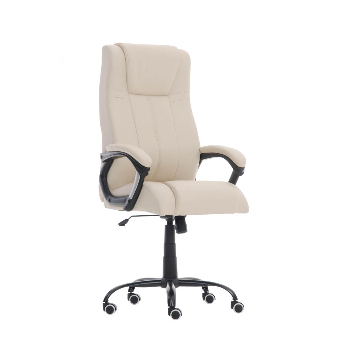 Icaverne - Distingué Chaise de bureau famille Riyad couleur crème - Chaises