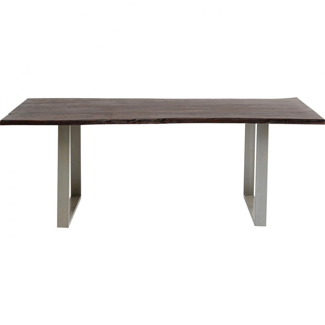 Karedesign - Table Harmony noyer argent 160x80cm Kare Design - Tables à manger
