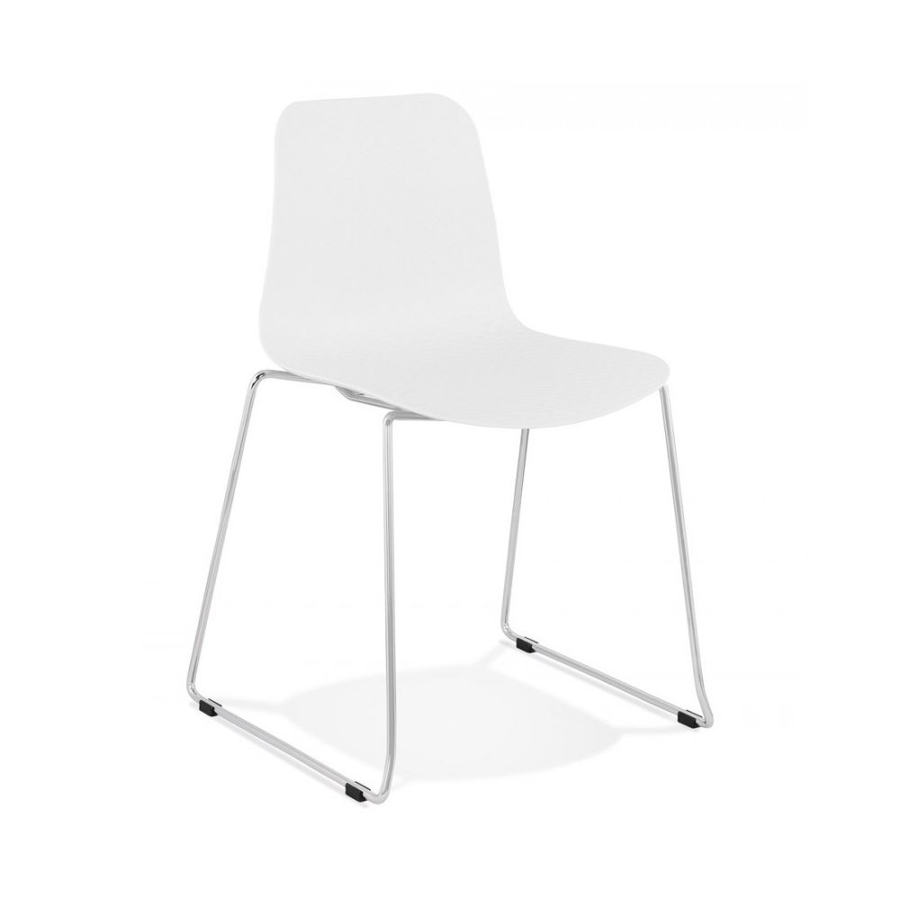 Kokoon Design - Chaise design BEE WHITE 55x50x82,5 cm - Chaises