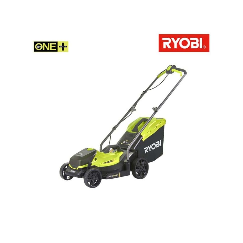 Ryobi - Tondeuse poussée RYOBI 18V OnePlus coupe 33 cm - sans batterie ni chargeur OLM1833B - Tondeuses électriques
