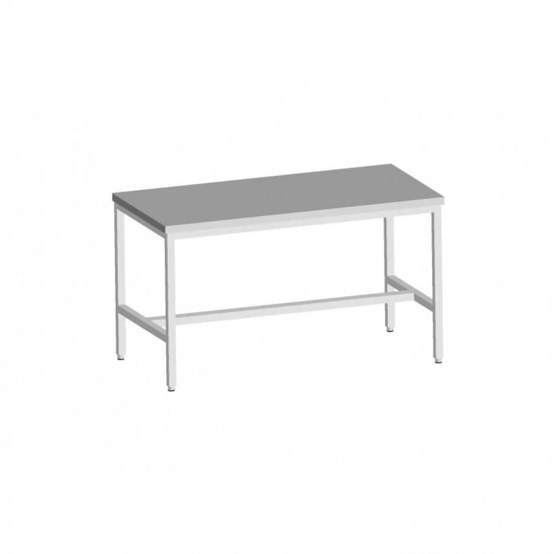 L2G - Table Inox 304 Soudée Centrale 1600x800x850 mm - L2G - 1600 - Tables à manger