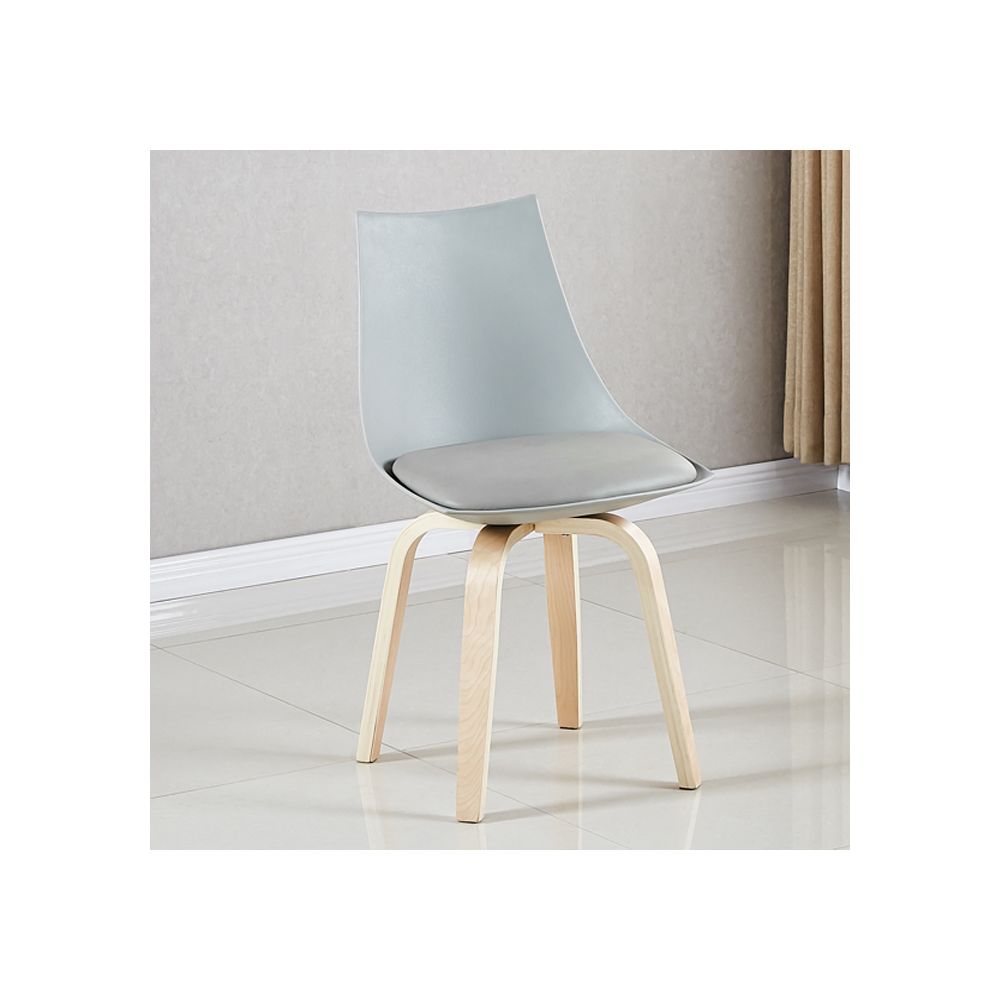 Designetsamaison - Chaise scandinave grises - Nicosie - Chaises