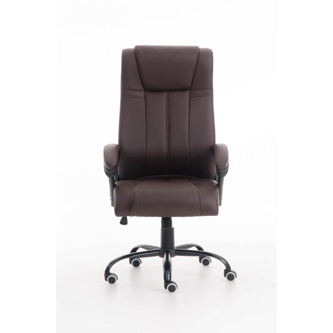 Icaverne - Stylé Chaise de bureau selection Riyad couleur marron - Chaises