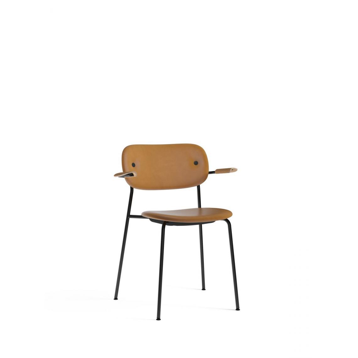 Menu - Co Dining Chair avec accoudoir - noir - MenuCoChairDakar0250 - chêne, naturel - Chaises