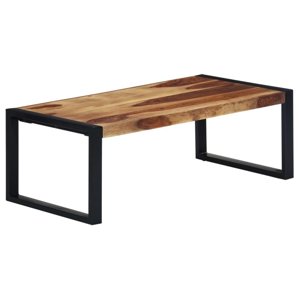 Vidaxl - vidaXL Table basse 110 x 60 x 40 cm Bois de Sesham massif - Tables à manger