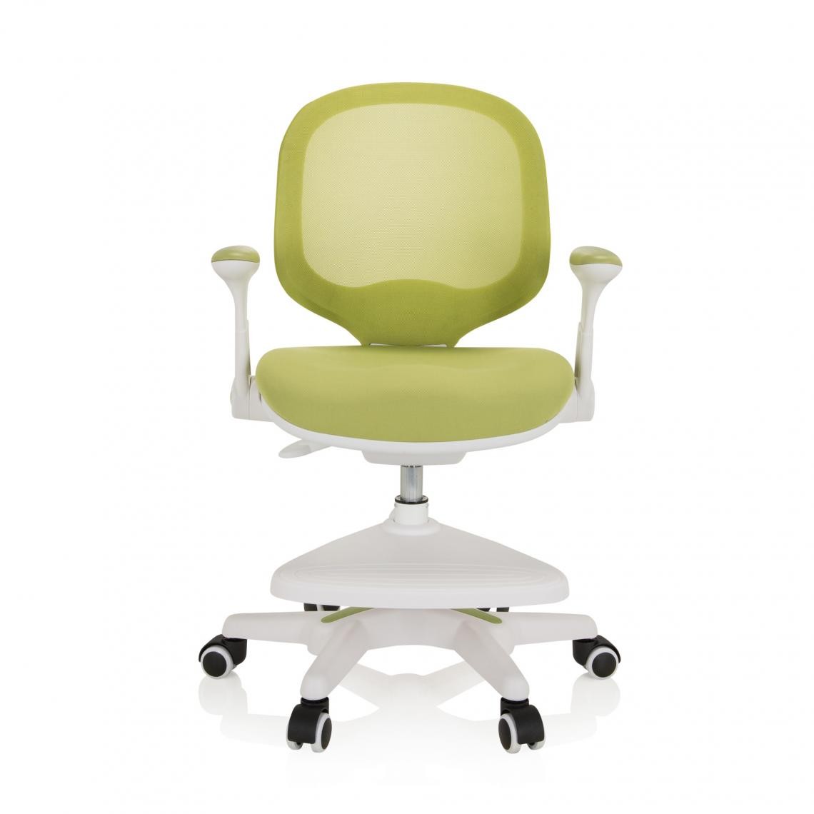 Hjh Office - Chaise de bureau pour enfant KID ERGO Tissu/Tissu maille vert hjh OFFICE - Chaises