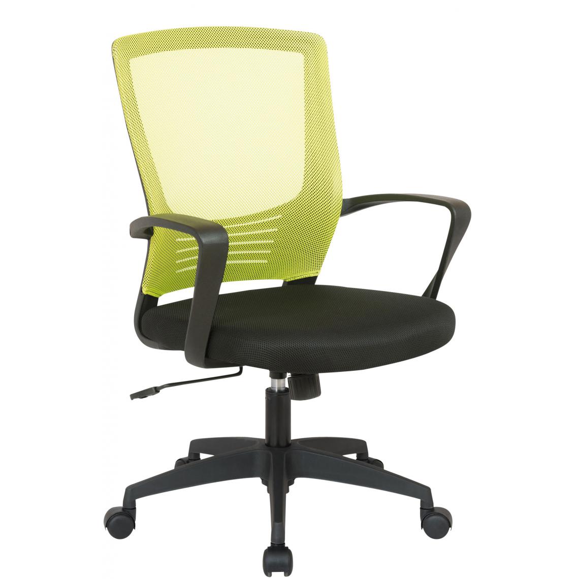 Icaverne - Contemporain Chaise de bureau selection Dodoma couleur vert noir - Chaises