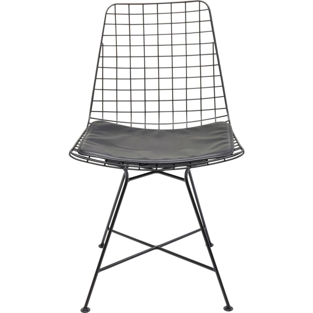 Karedesign - Chaise Grid noire Kare Design - Chaises