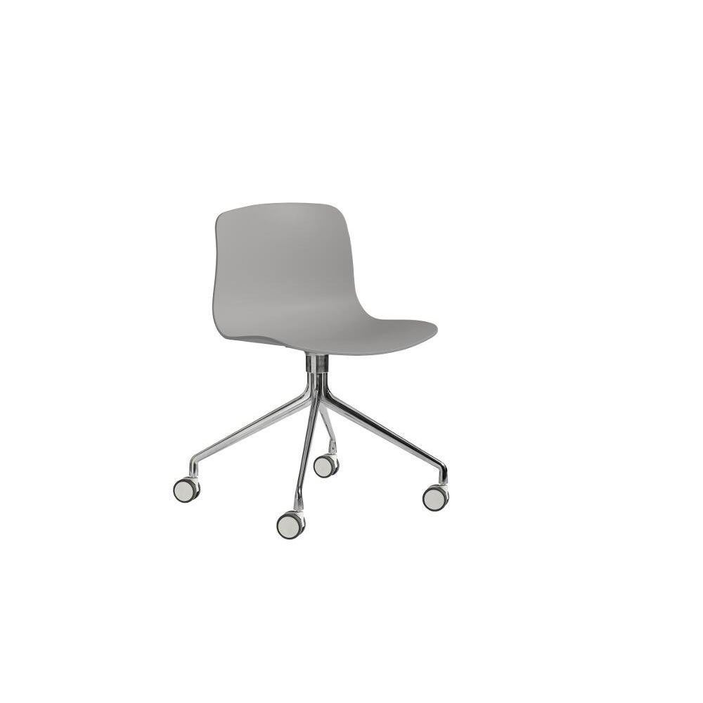 Hay - About a Chair AAC 14 - aluminium poli - gris béton - Chaises