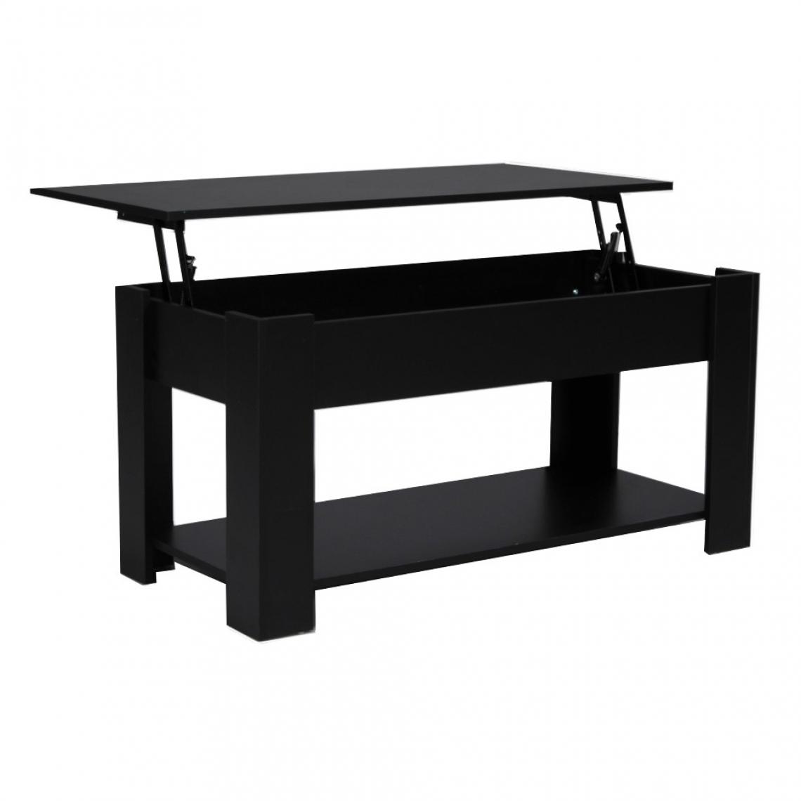 Le Quai Des Affaires - Table basse UTAH 100x50cm / Noir - Tables basses