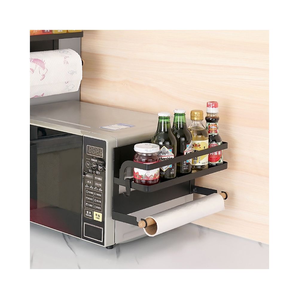 Wewoo - Support de rangement de de réfrigérateur magnétique à une couche pour cuisine noir - Buffets, chiffonniers