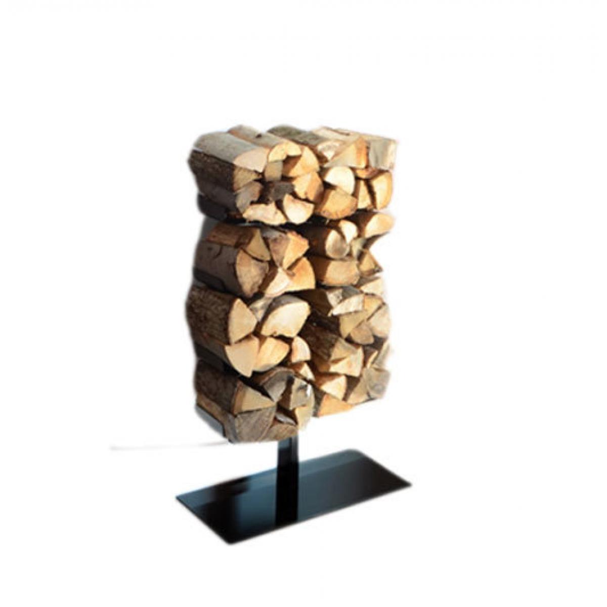 Radius - Wooden Tree étagère indépendante en bois de chauffage - Etagères