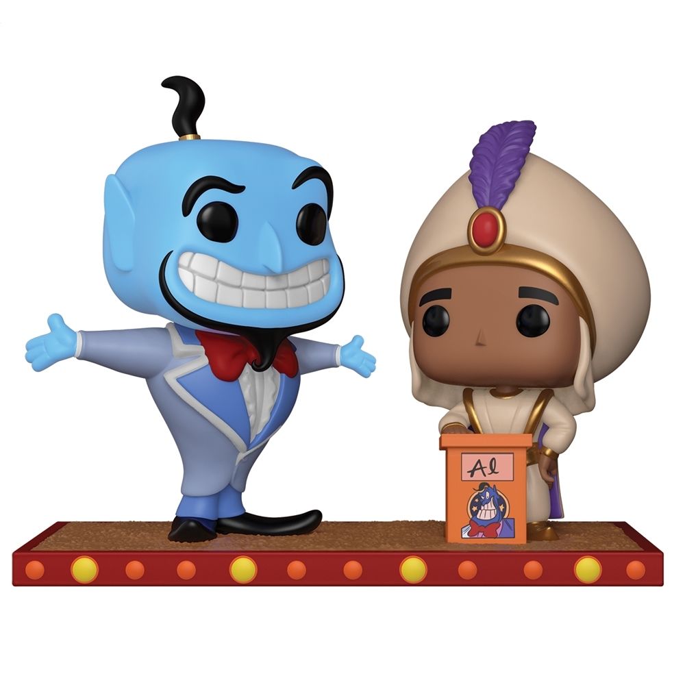 Cherriz - Funko POP Disney Aladdin et Génie mise en scène 1er voeu 409 - Statues