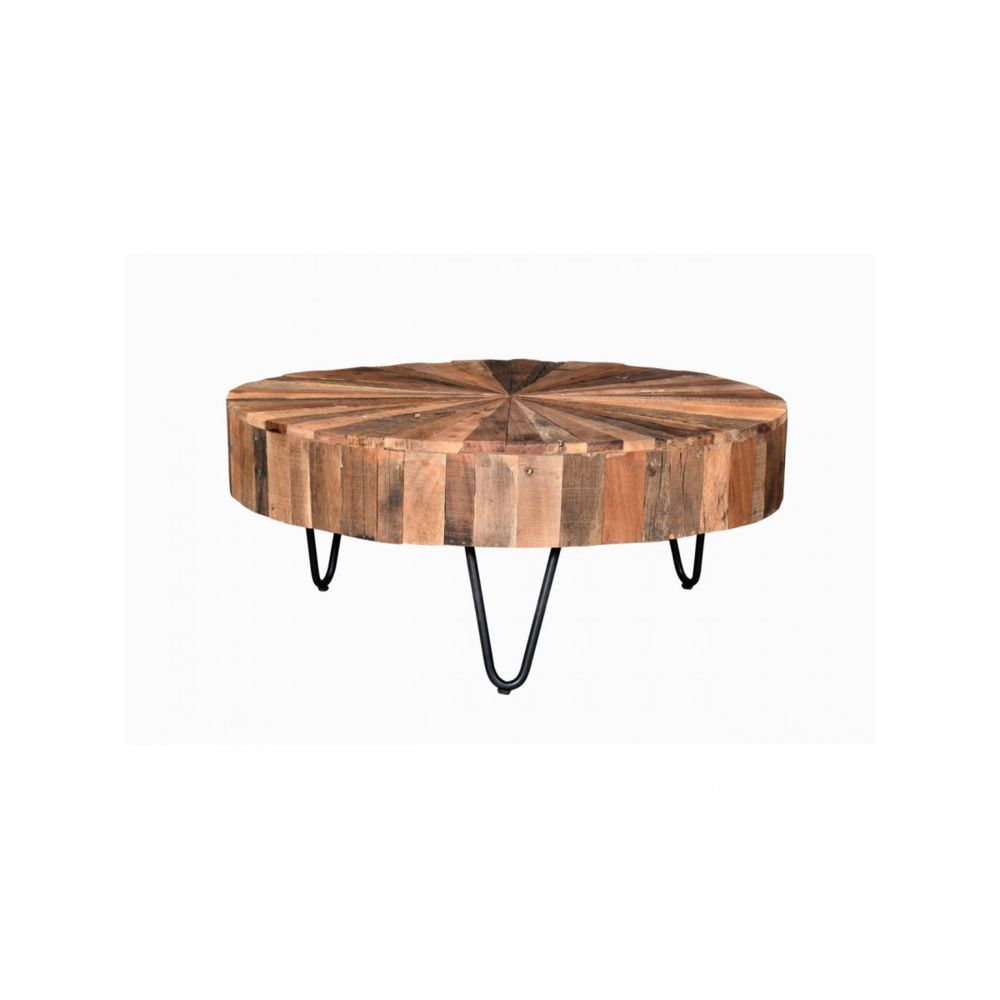 Bobochic - BOBOCHIC Table basse en bois recyclé BANGALORE - Tables basses