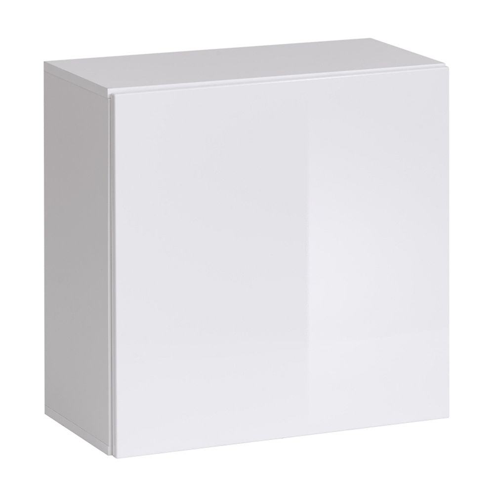 Nouvomeuble - Cube de rangement blanc SWIDEN - Etagères