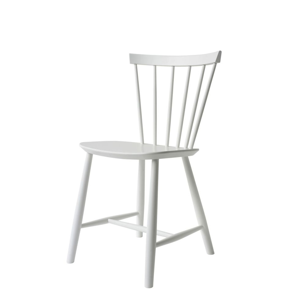 marque generique - Chaise J46 - blanc - Chaises