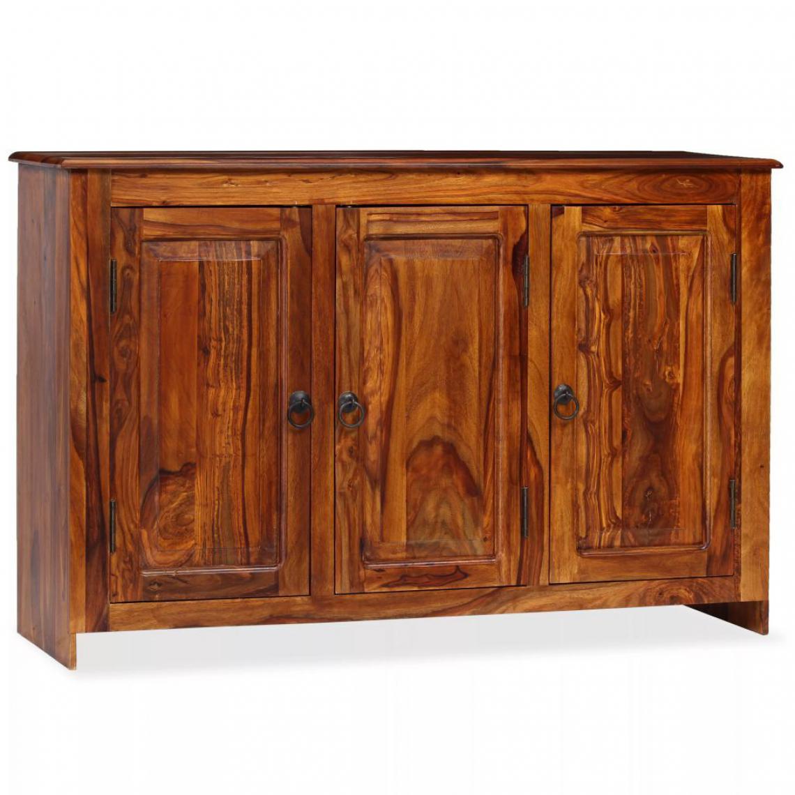 Helloshop26 - Buffet bahut armoire console meuble de rangement bois massif de sesham 115 cm 4402031 - Consoles