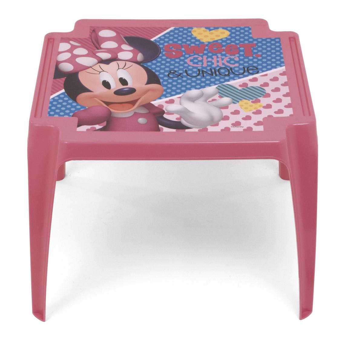 Arditex - Table en plastique 50x55x44cm de DISNEY-Minnie - Tables à manger
