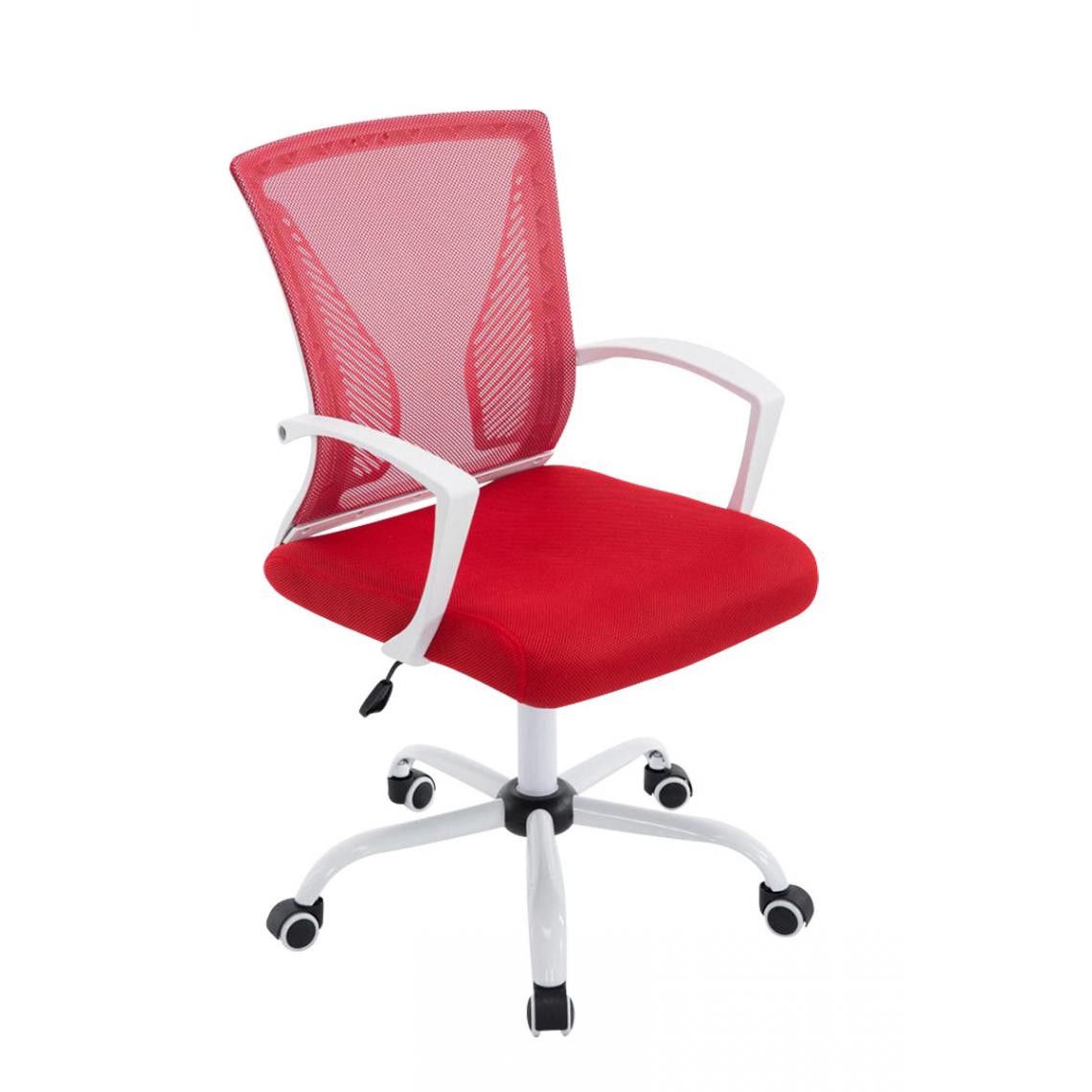 Icaverne - Chic Chaise de bureau reference Prague W couleur rouge - Chaises