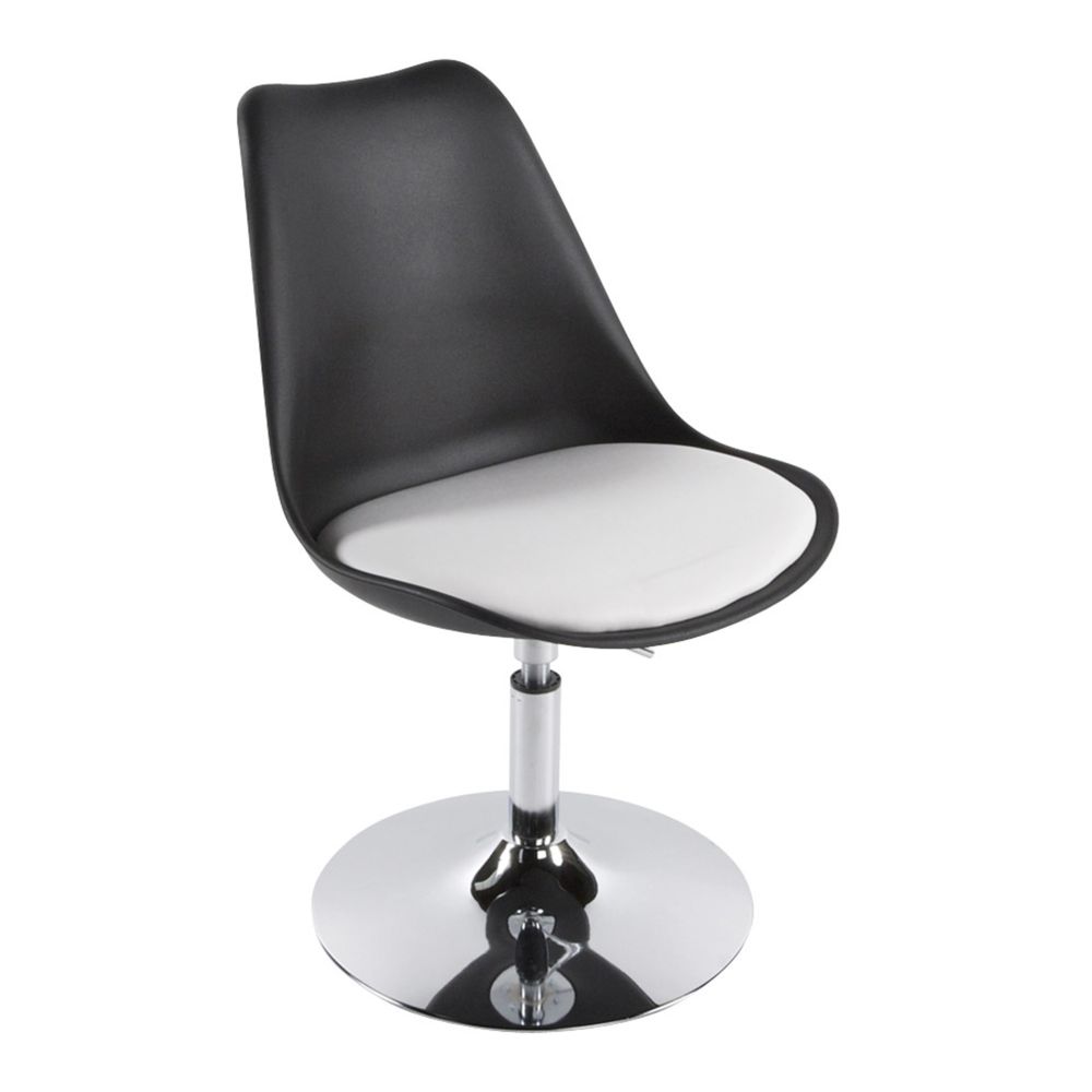 marque generique - Chaise design 48x54x85cm VIC - blanc - Chaises