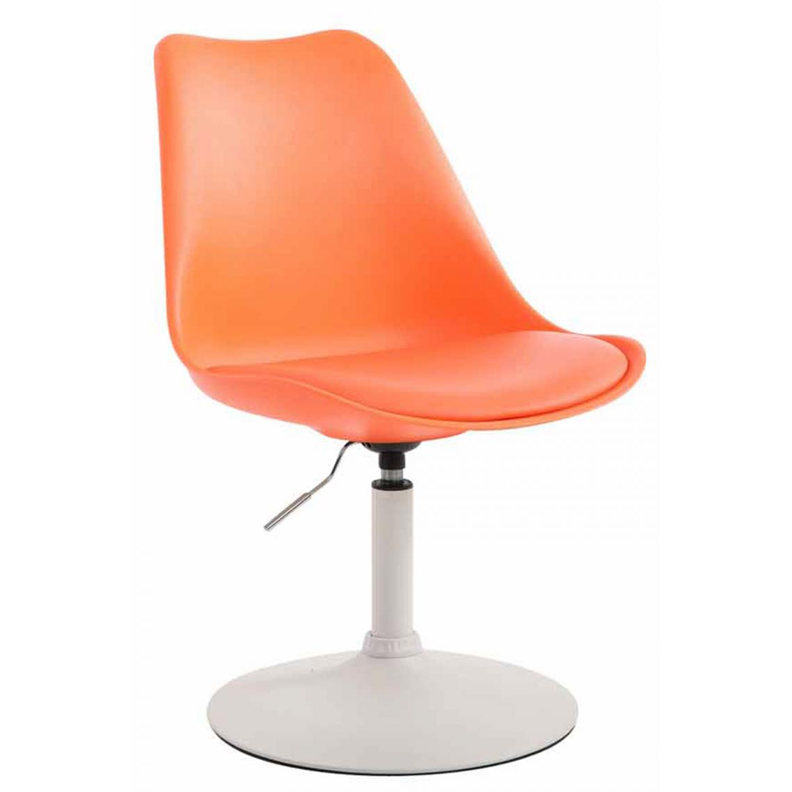 Icaverne - Contemporain Chaise gamme Lilongwe W en plastique couleur Orange - Chaises