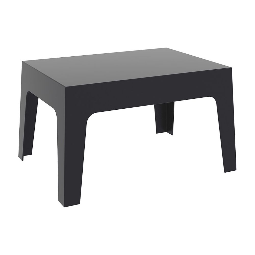 Alterego - Table basse 'MARTO' noire en matière plastique - Tables basses