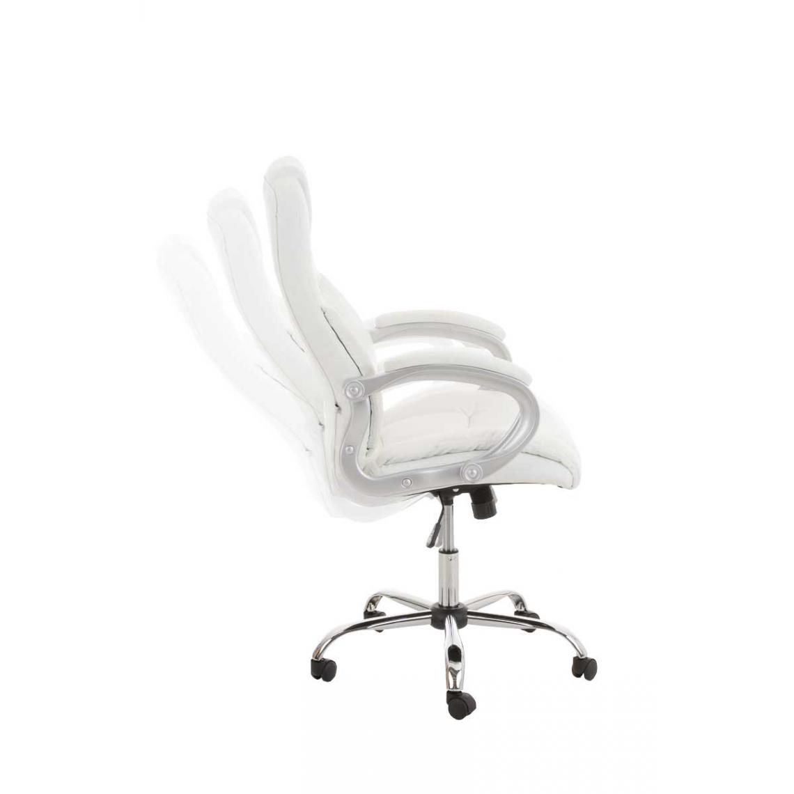 Icaverne - Joli Chaise de bureau Budapest Apoll couleur blanc - Chaises