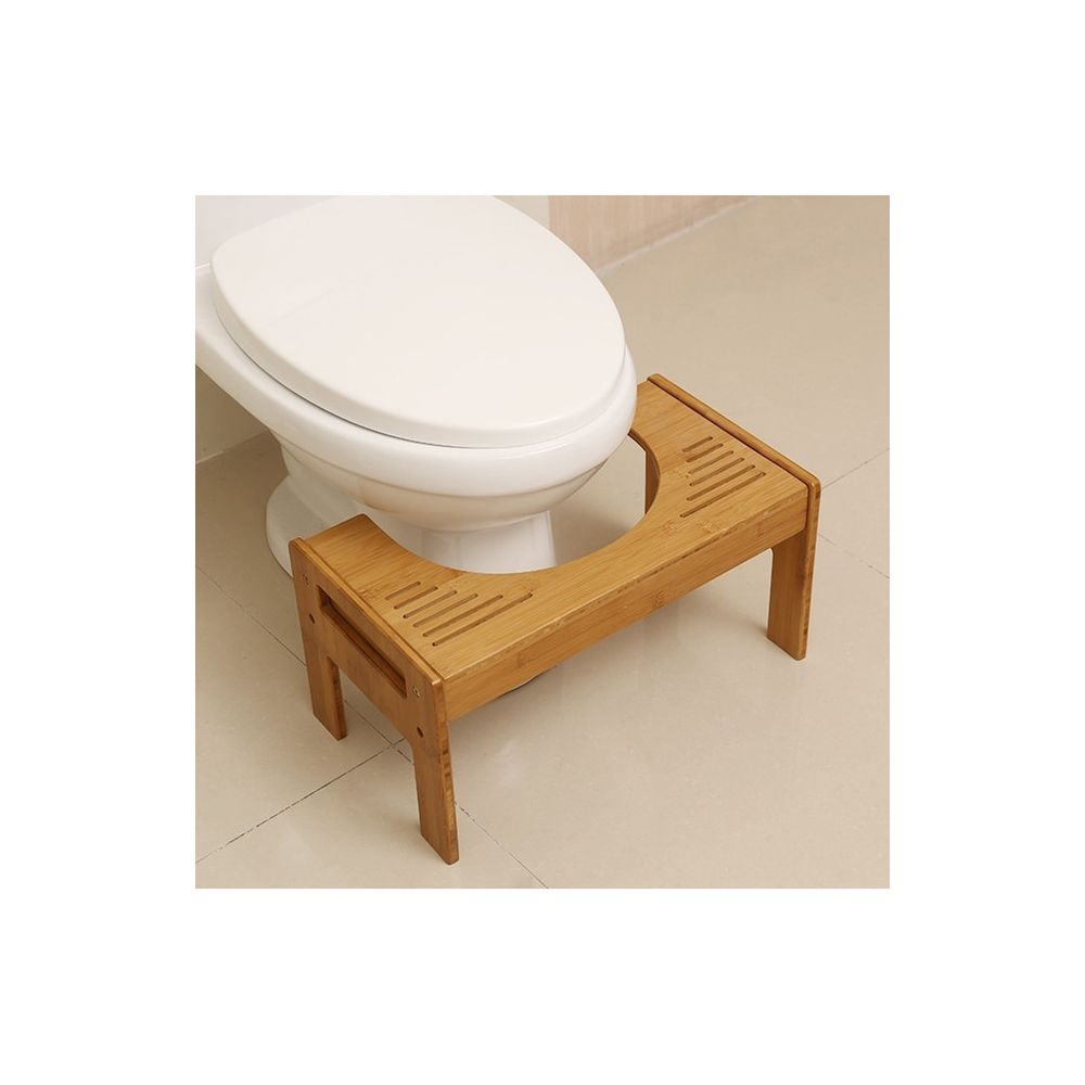 Wewoo - Épaissir Bamboo Seat Seat Foot Tabouret Enfant femmes enceintes de toilette - Chaises