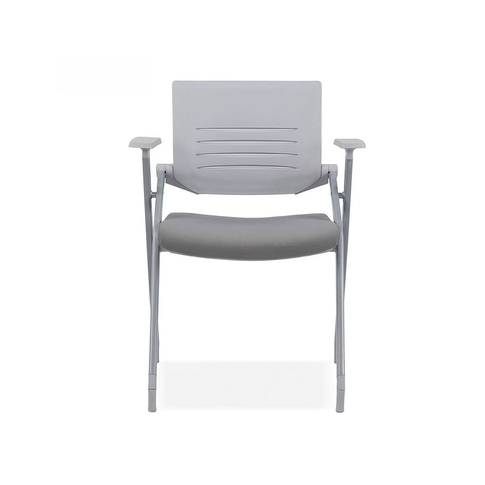Wewoo - Chaise de conférence pliante de formation de maille respirante 129A épaisse gris - Chaises