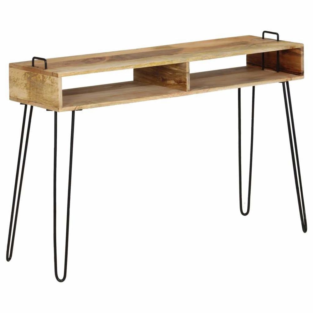 Helloshop26 - Buffet bahut armoire console meuble de rangement bois de manguier massif 115 cm 4402227 - Consoles