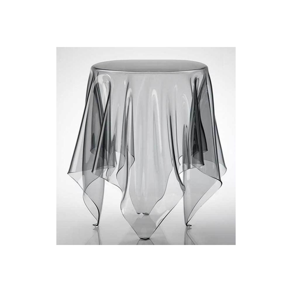 Happymobili - Table d'appoint en polycarbonate transparent design PALADIA - Tables basses